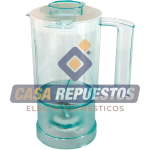 VASO DE LICUADORA WALITA ROMA / TONO CRISTAL / TAPA POLIETILENO