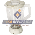 VASO DE LICUADORA PREMIER PLÁSTICO DE LICUADORA 999-P PARA MODELO PREMIER MIXERZ BLENDERS ED-6118 2 EN 1