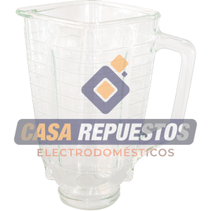 VASO DE LICUADORA OSTER CUADRADO VIDRIO  A-13 PARA MODELO OSTERIZER